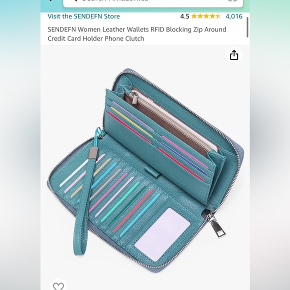 Brand new wallet- never used. - Picture 1 of 2